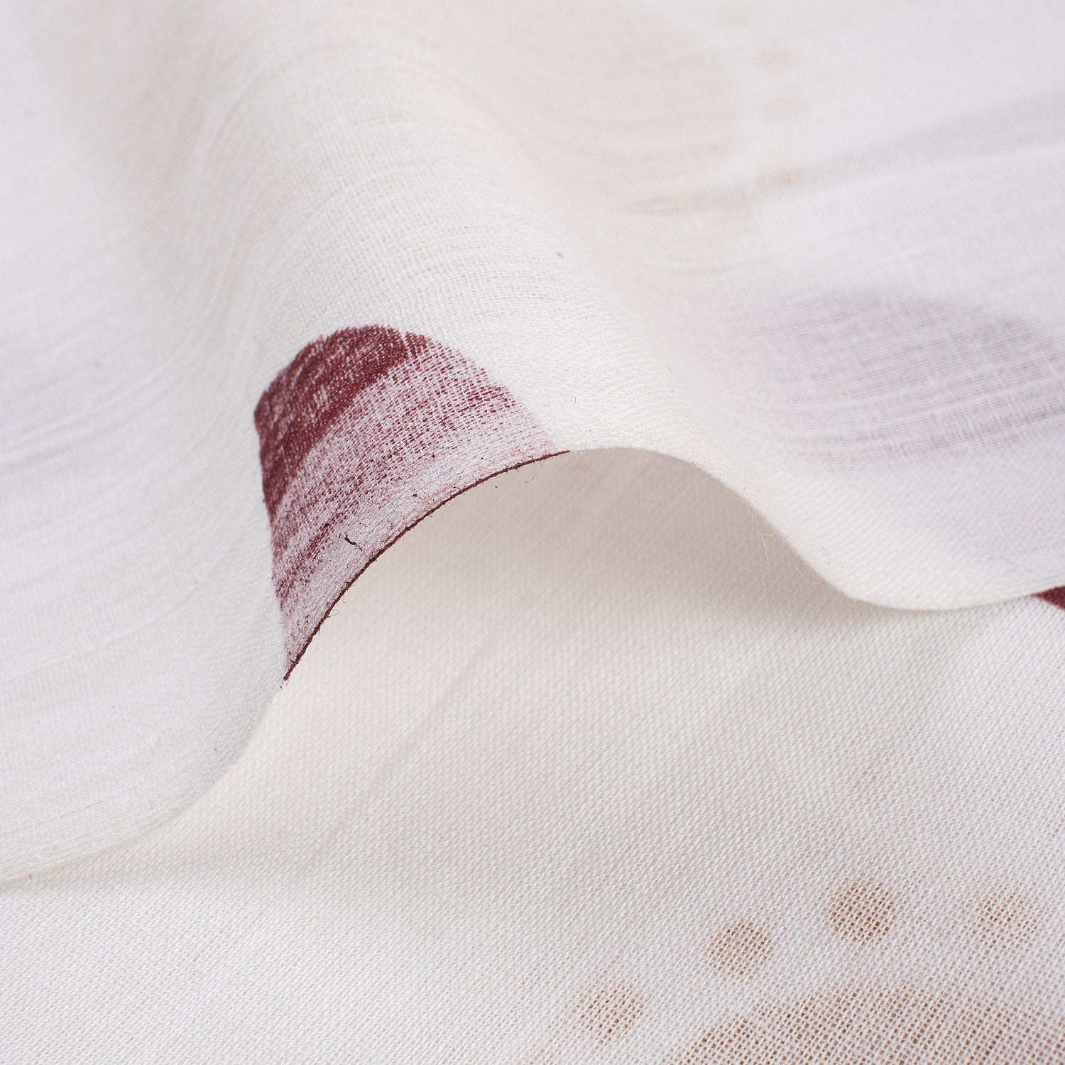 Sun Hand Block Printed Cotton Fabric by Yard