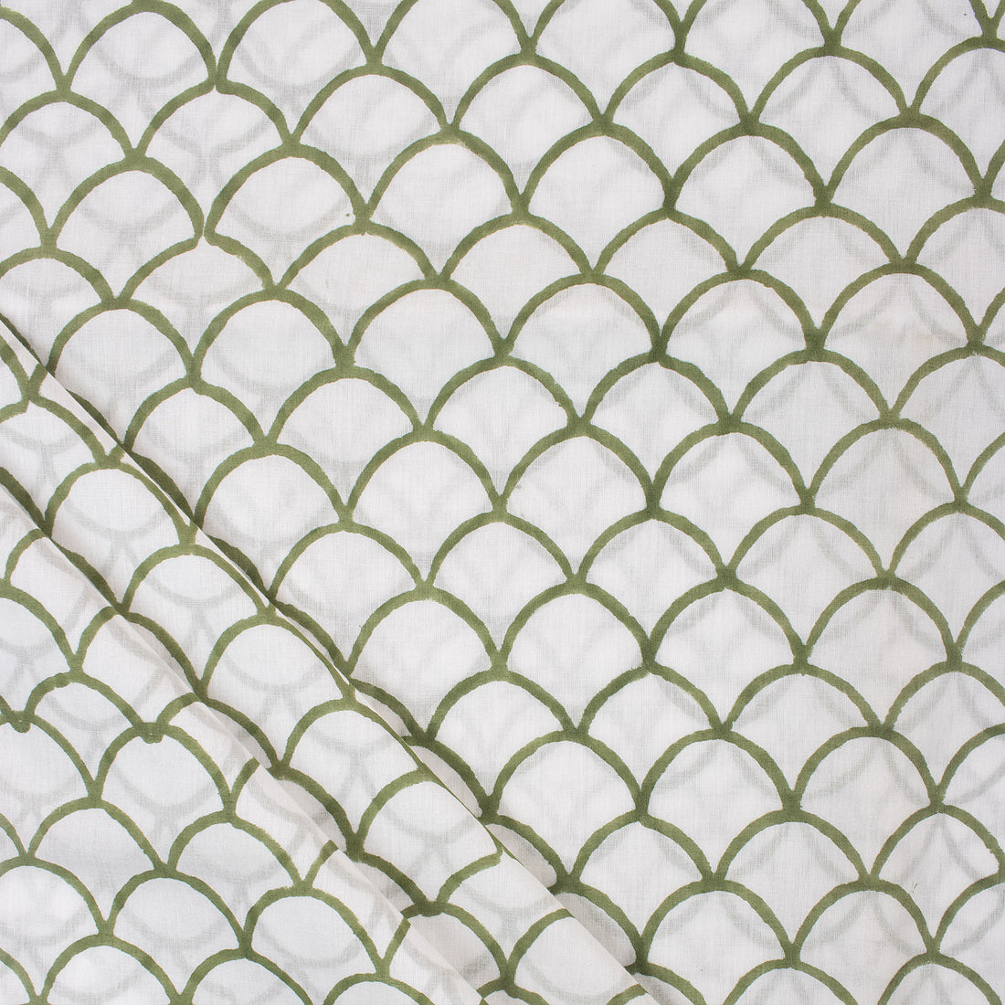 Online Handmade Geometric Hand Block Printed Fabric