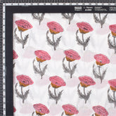 Premium Hand Block Printed Floral Cotton Fabric