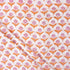 Pink Soft Floral Hand Block Printed Fabric by Yard