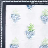 Quality Blue Floral Hand Block Printed Fabric