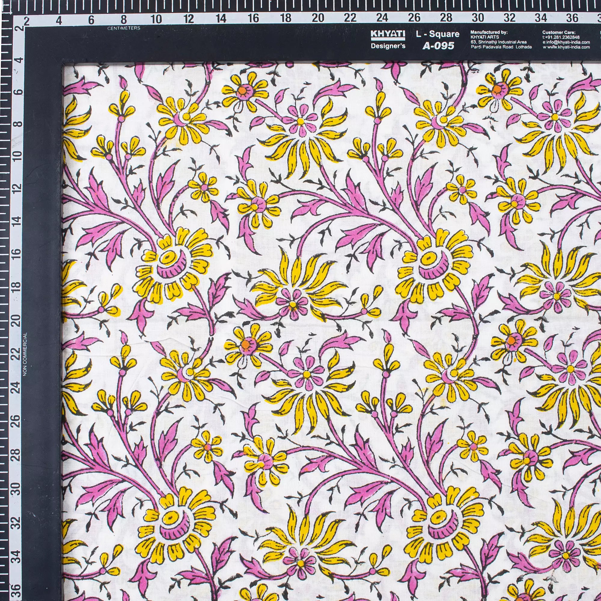 Exclusive Hand Block Printed Fabric