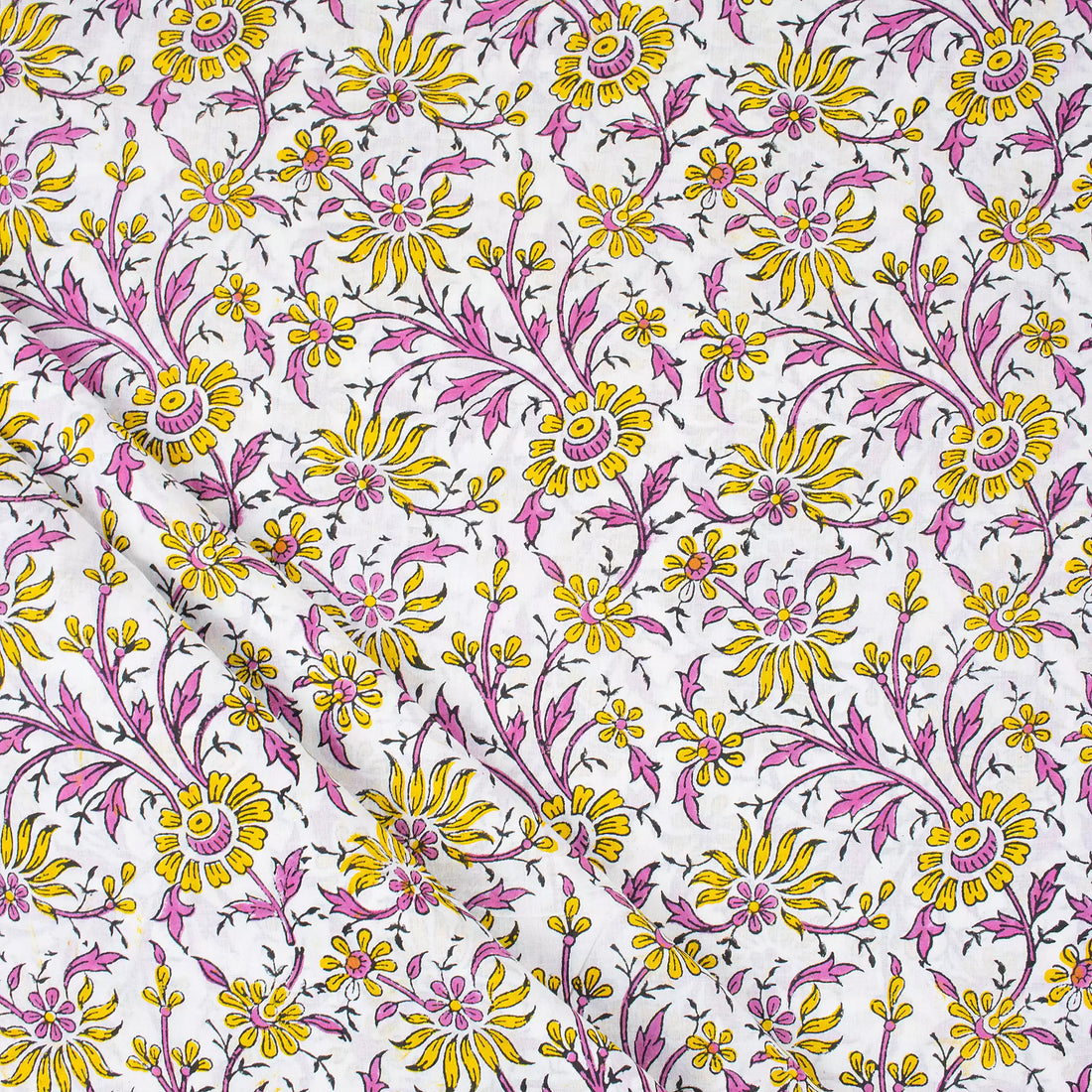 Exclusive Hand Block Printed Fabric