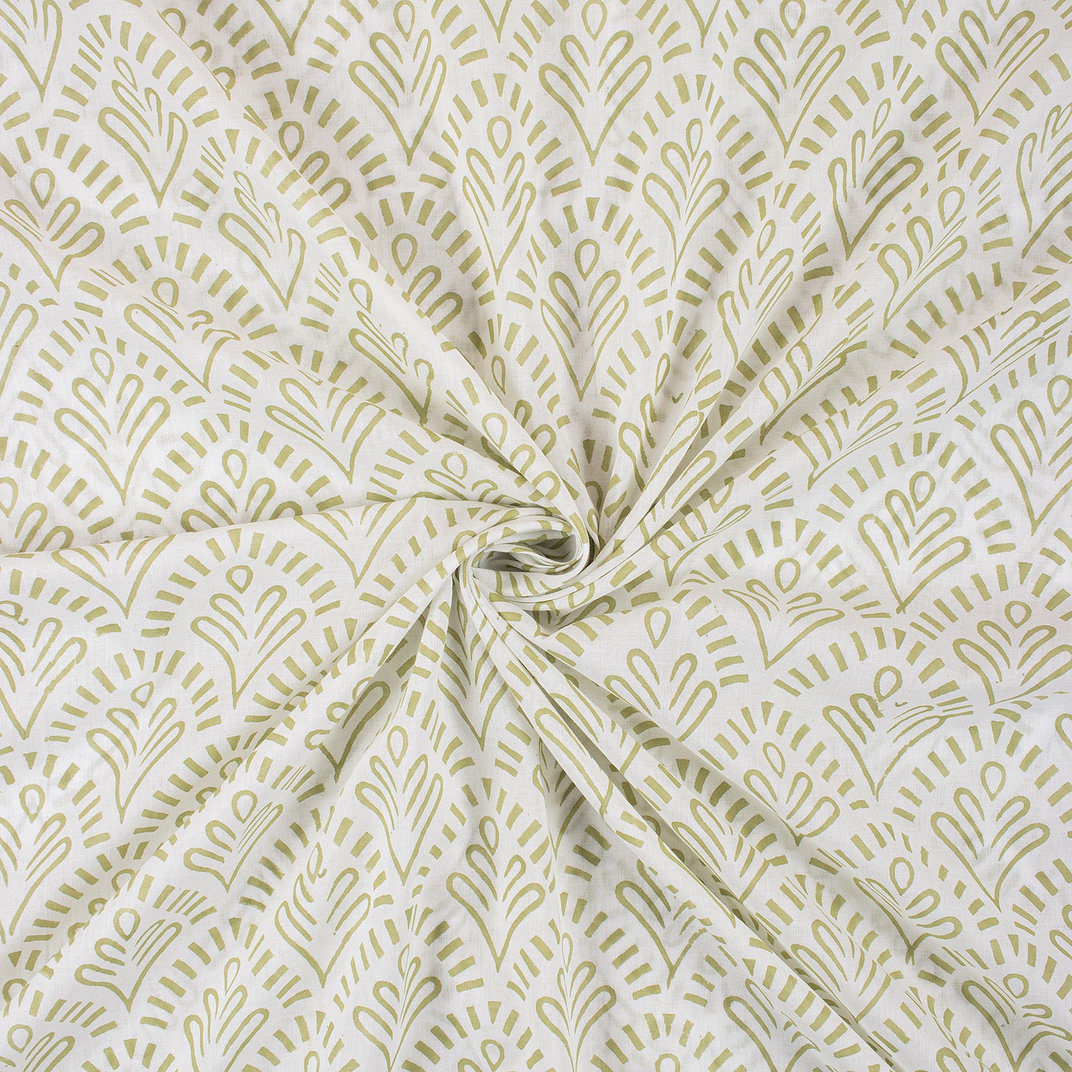 Sustainable Hand Block Printed Clothing Fabric