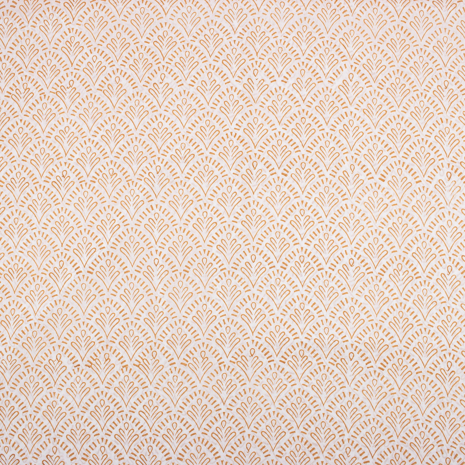 Best Mustard Yellow Hand Block Printed Soft Fabric