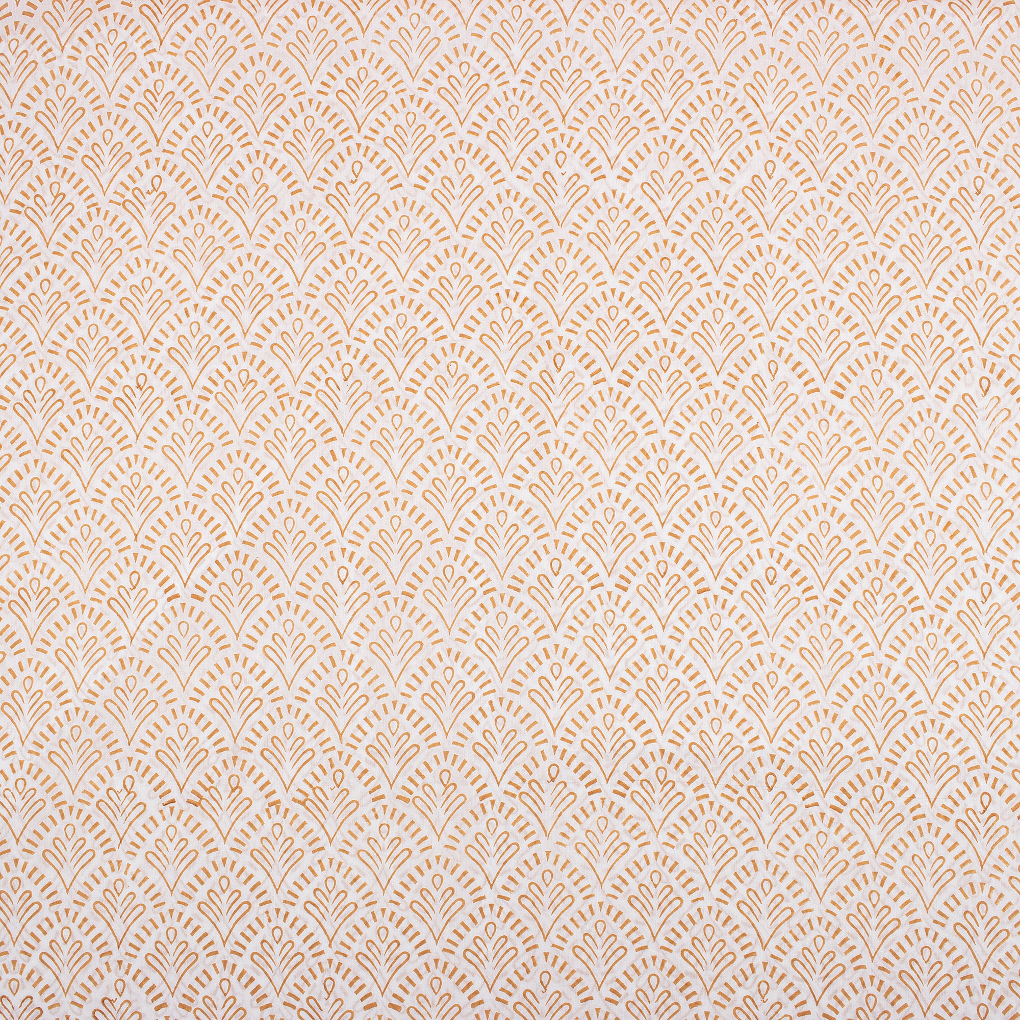 Best Mustard Yellow Hand Block Printed Soft Fabric