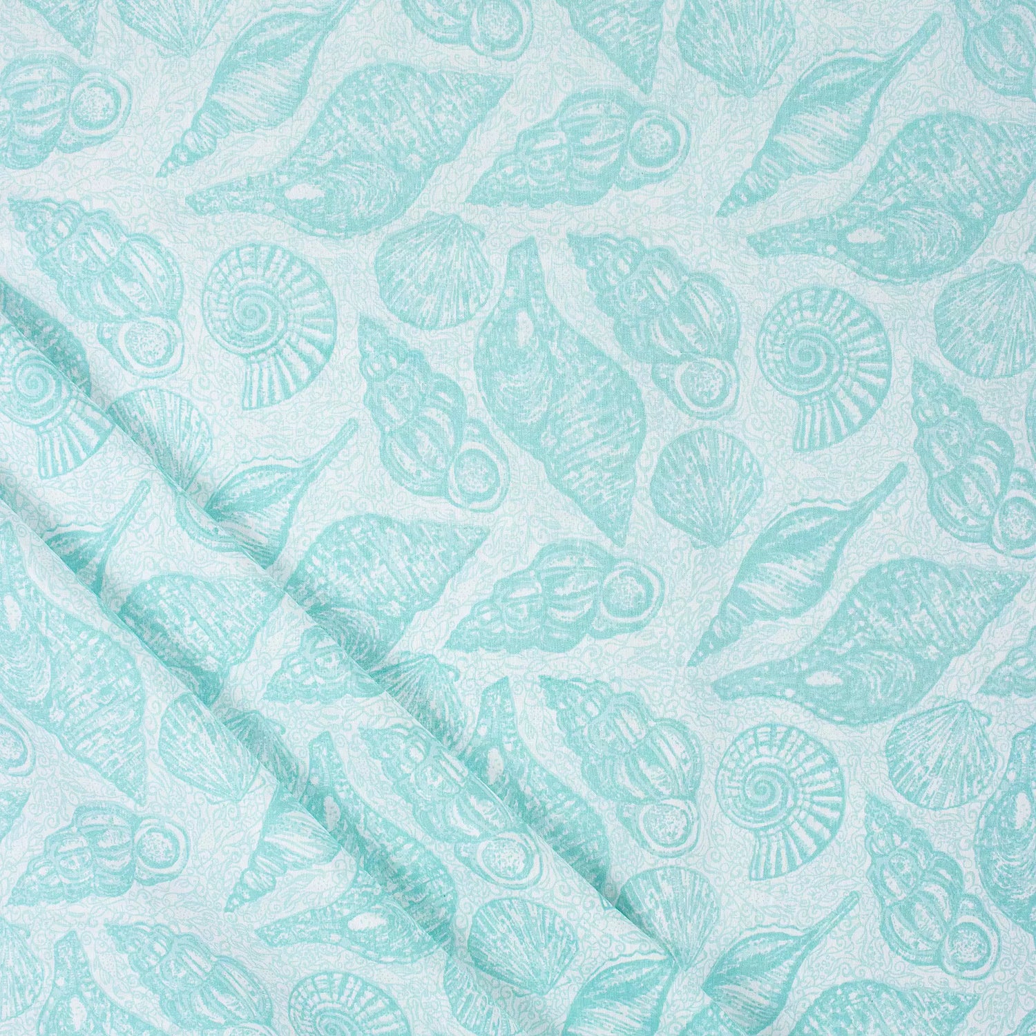 Hand Block Printed Green Leaf Organic Online