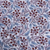 Multi Floral Handmade Printed Cotton Fabric