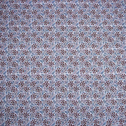 Multi Floral Handmade Printed Cotton Fabric
