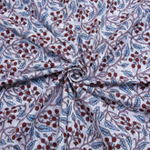 Multi Floral Handmade Printed Cotton Fabric