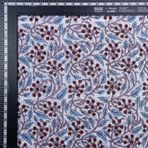 Multi Floral Handmade Printed Cotton Fabric