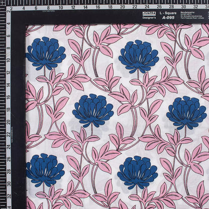 Premium Floral Quality Hand Block Printed Fabric