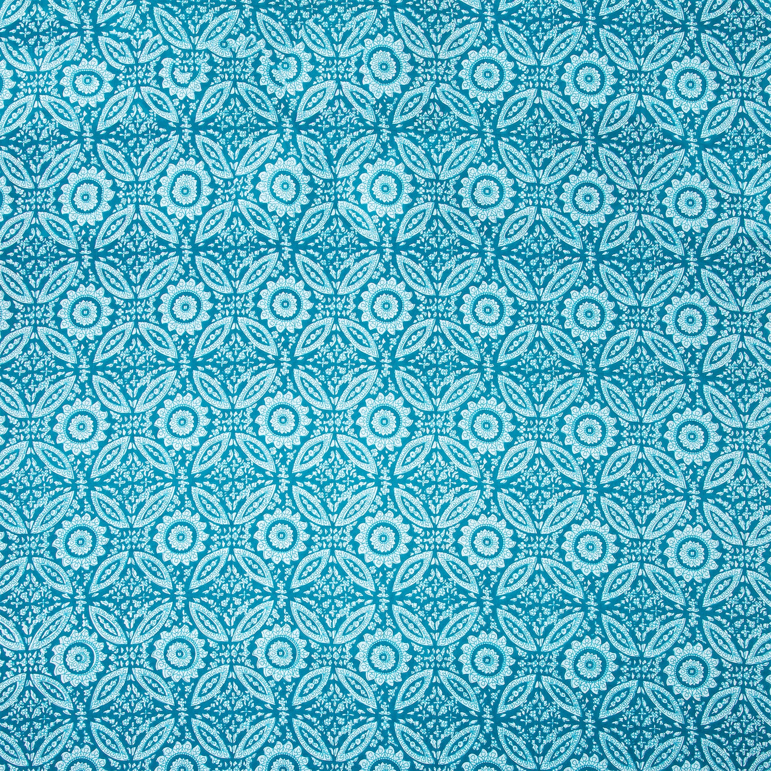 Rangoli Hand Block Printed Soft Cotton Fabric