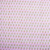 Floral Hand Dyed Natural Printed Soft Cotton Fabric