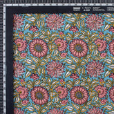 Online Sunflower Pure Cotton Hand Block Print Fabric