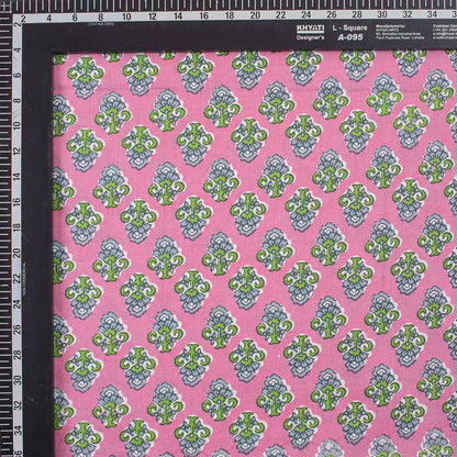 Attractive Floral Hand Block Print Fabric Online in India