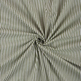 Green Stripe Hand Block Print Fabric Online