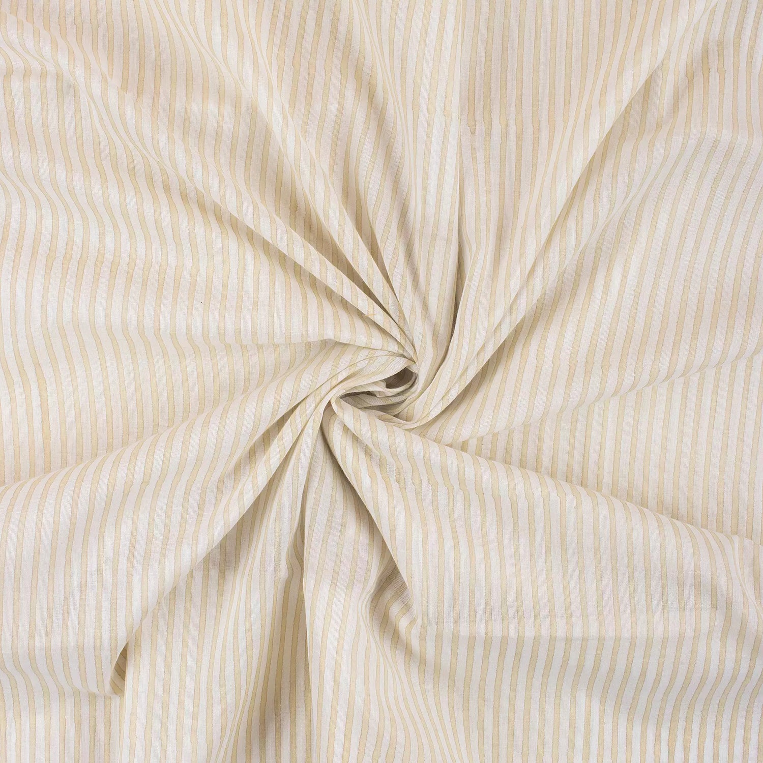 Beautiful Stripe Hand Block Print Fabric