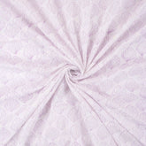 Purple Sea Cell Print Handmade Cotton Fabric