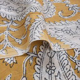 Paisley Hand Block Print Fabric for Dress Online