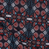 Geometric Hand Block Printed Fabric Online