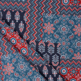 Patchwork Hand Block Printed Cotton Fabric