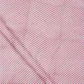 Best Indian Red Stripe Hand Block Printed for Clothing