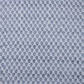 Blue Floral Hand Block Printed Cotton for Dress