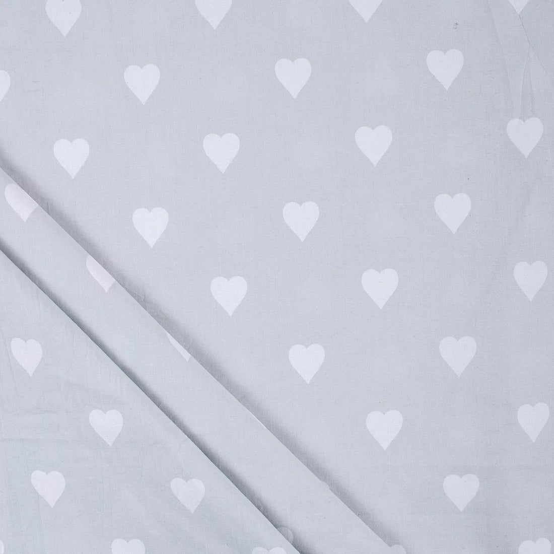 Heart Printed Soft Cotton Fabric Dress Making