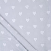 Heart Printed Soft Cotton Fabric Dress Making
