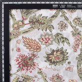 India Multi Floral Hand Block Printed Fabric Online