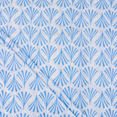 Blue Leaf Handmade Running Fabric Online
