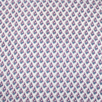 Hand Block Printed Mud Resist Cotton Fabric Online