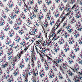 Hand Block Printed Mud Resist Cotton Fabric Online