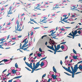 Hand Block Printed Mud Resist Cotton Fabric Online
