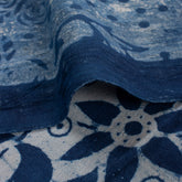 Premium Quality Indigo Blue Hand Block Printed Fabric