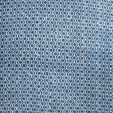 Blue Hand Block Circle Indigo Print Cotton Fabric