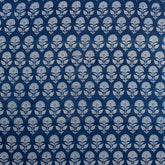 Handmade Indigo Blue Pure Cotton Fabric