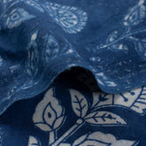 Handmade Indigo Blue Pure Cotton Fabric