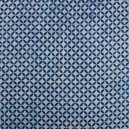Indian Hand Block Printed Organic Natural Cotton Fabric