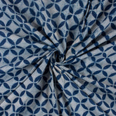 Indian Hand Block Printed Organic Natural Cotton Fabric