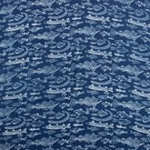 Unique Indigo Blue Block Print Fabric