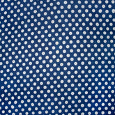 Traditional Indigo Print Polka Dot Fabric