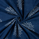 Premium Quality Hand Block Printed Floral Fabric