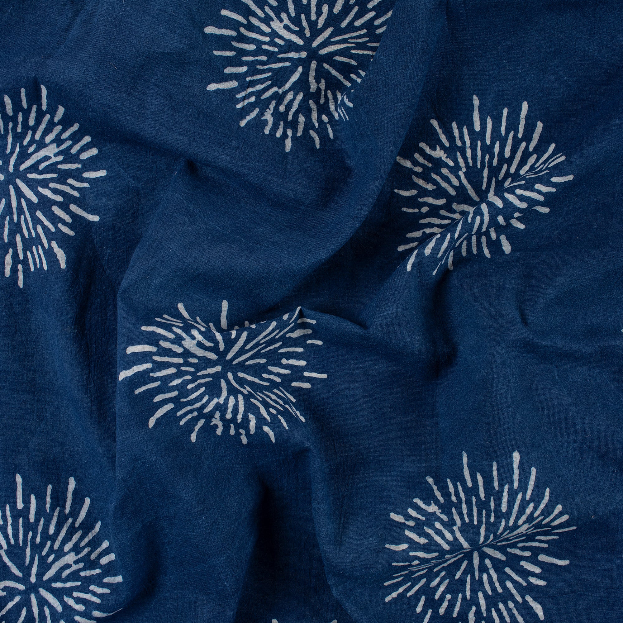 Premium Quality Hand Block Printed Floral Fabric