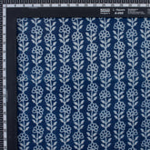 Indigo Blue Floral Printed Women&