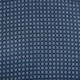 Hand Block Printed Indigo Fabric by the Yard