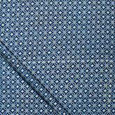 Hand Block Print Indigo Sewing fabric