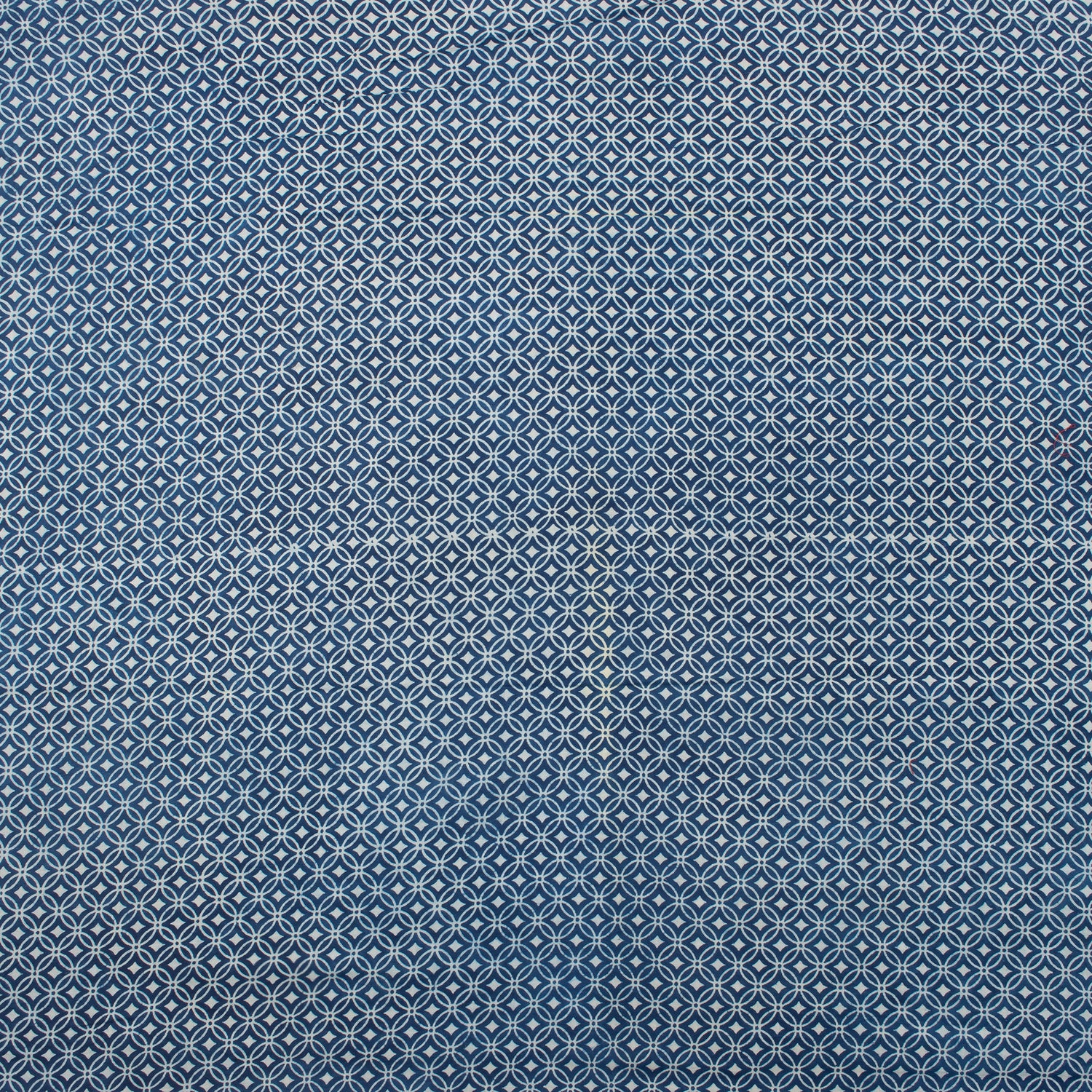 Hand Block Print Indigo Sewing fabric