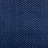 Traditional Indigo Blue Cotton Fabric